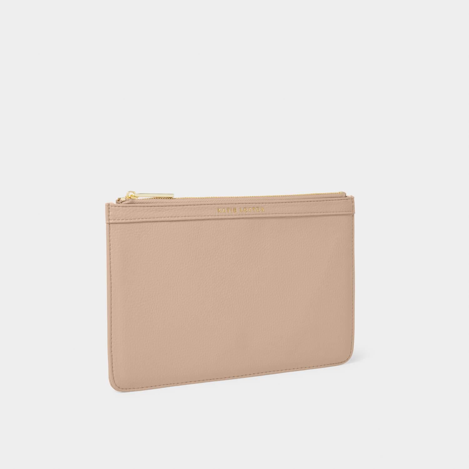 Cleo Pouch in Soft Tan