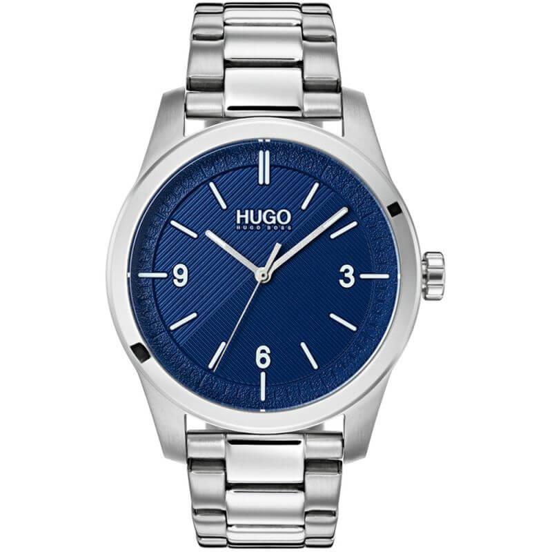 CREATE Blue Dial Stainless Steel Bracelet Watch
