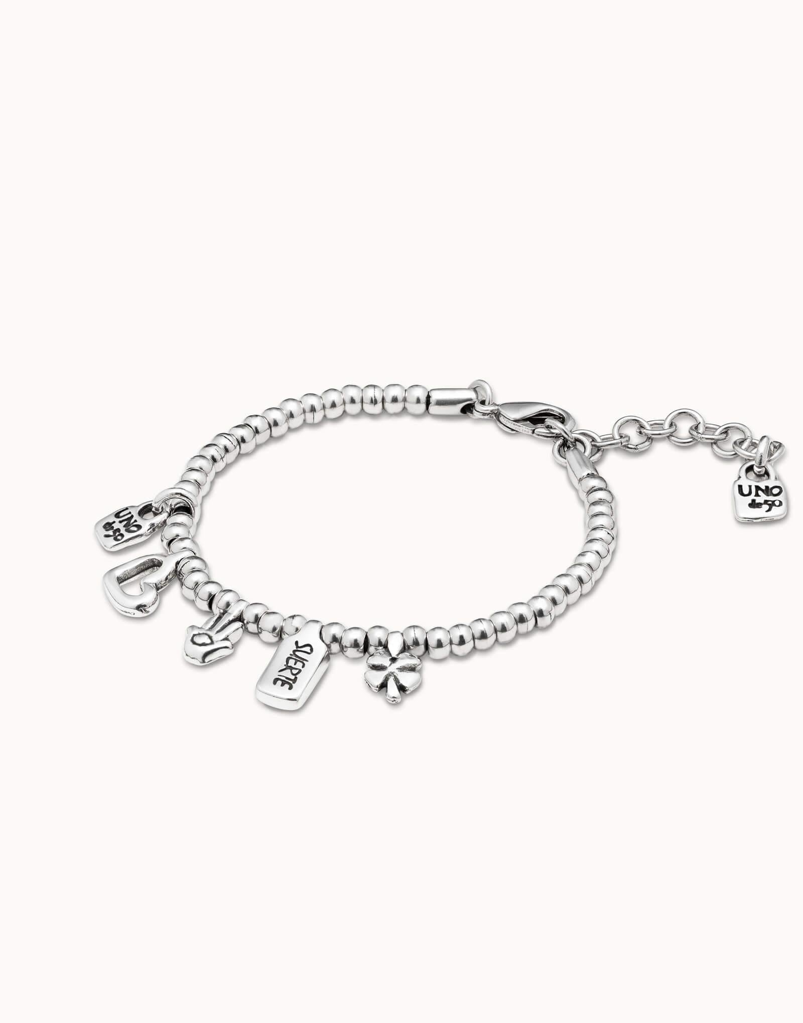 Give me 5 Silver Plated Bracelet