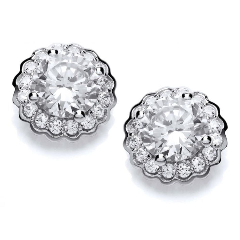 CZ Wisley Flora Earrings