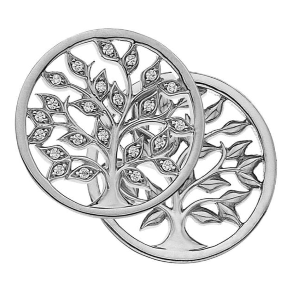 25mm Sterling Silver with Sparkle Balance & Harmony Reversible Coin