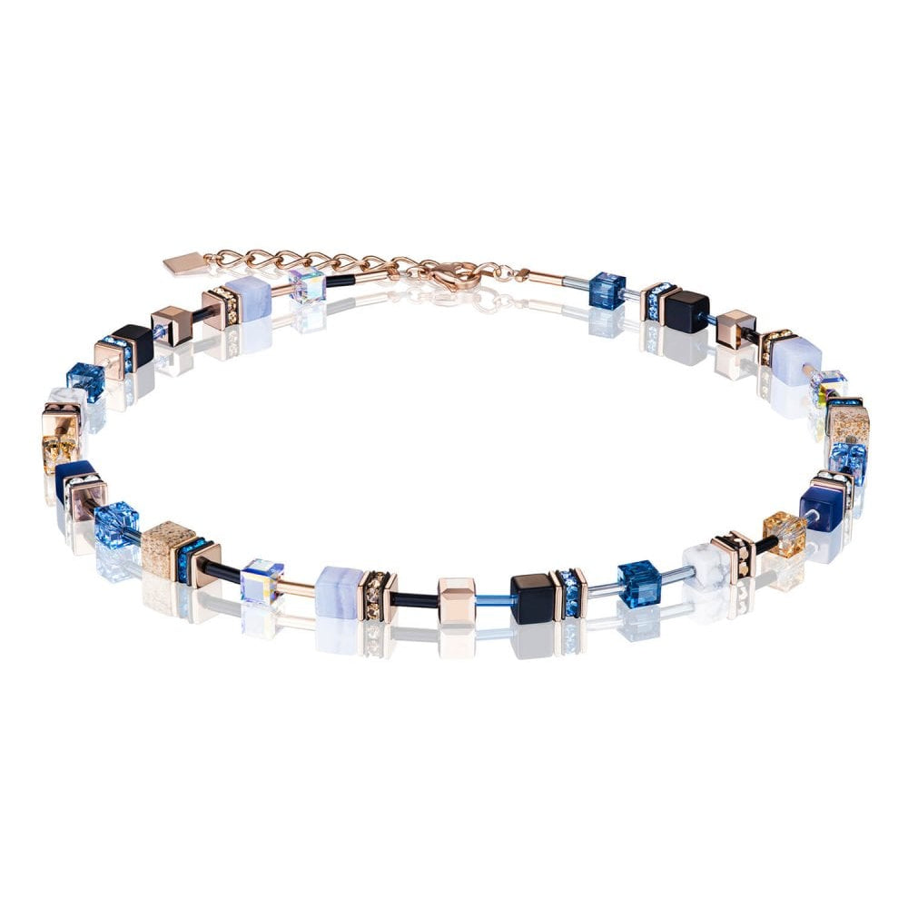 Blue-Beige Necklace