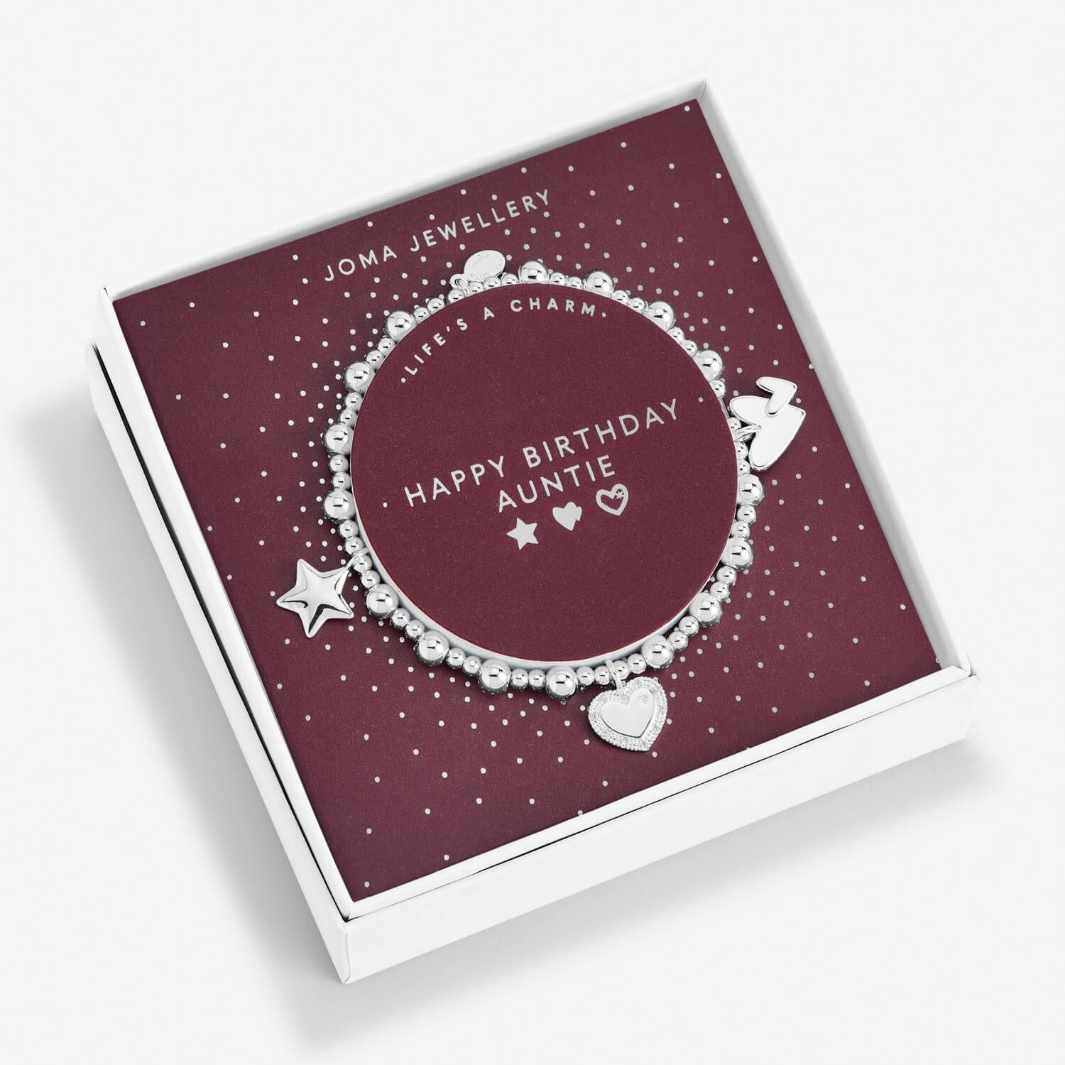 Life's A Charm 'Happy Birthday Auntie' Bracelet