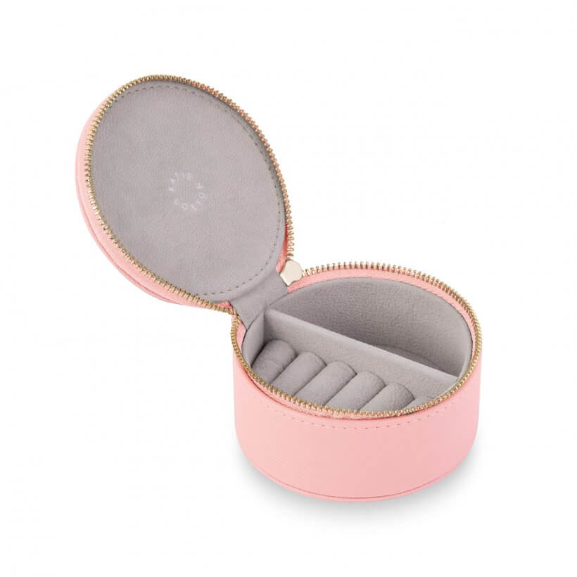 Small Circle Jewellery Box | Follow Your Heart | Pink