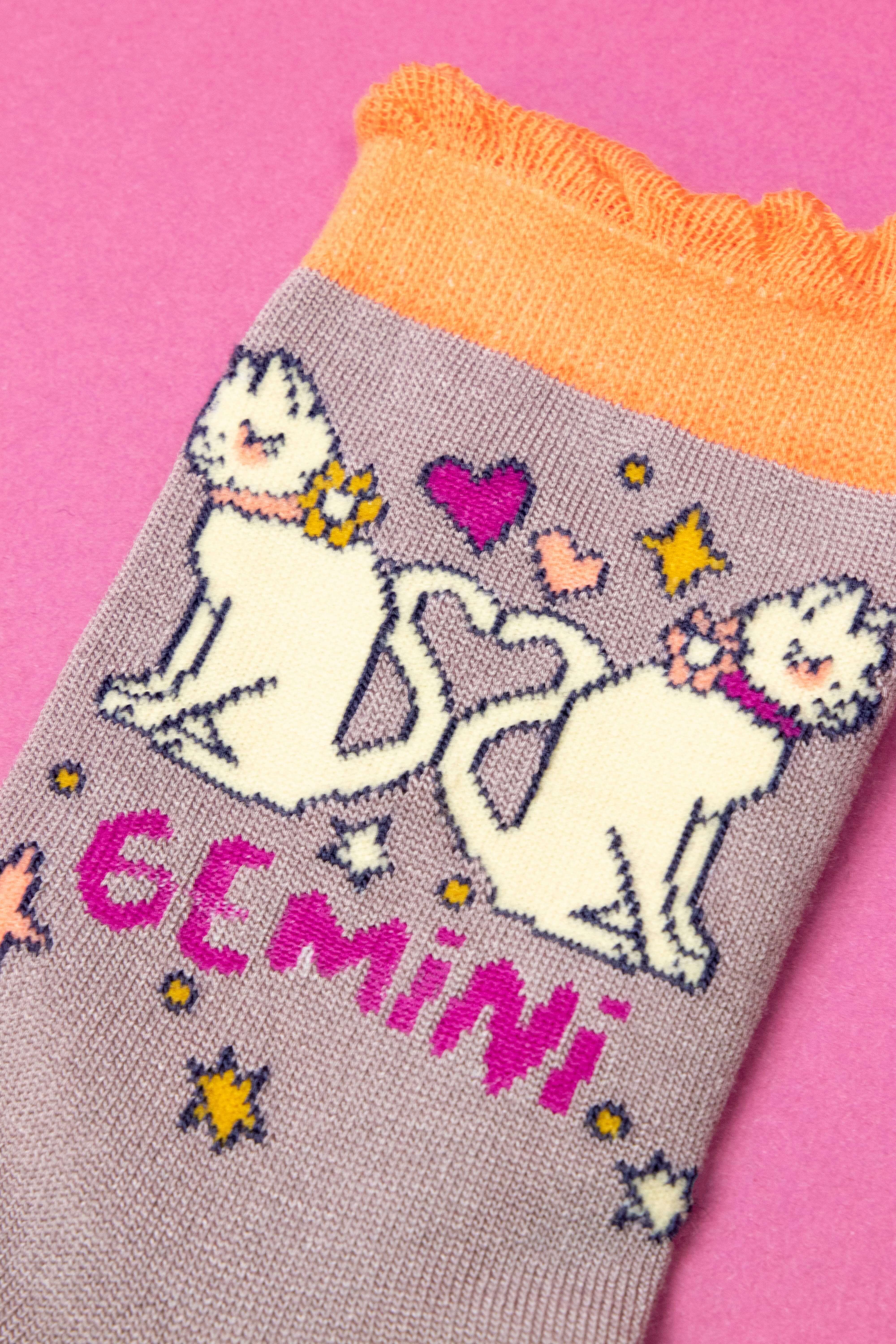 Zodiac Ankle Socks Gemini (21st May - 20th June)