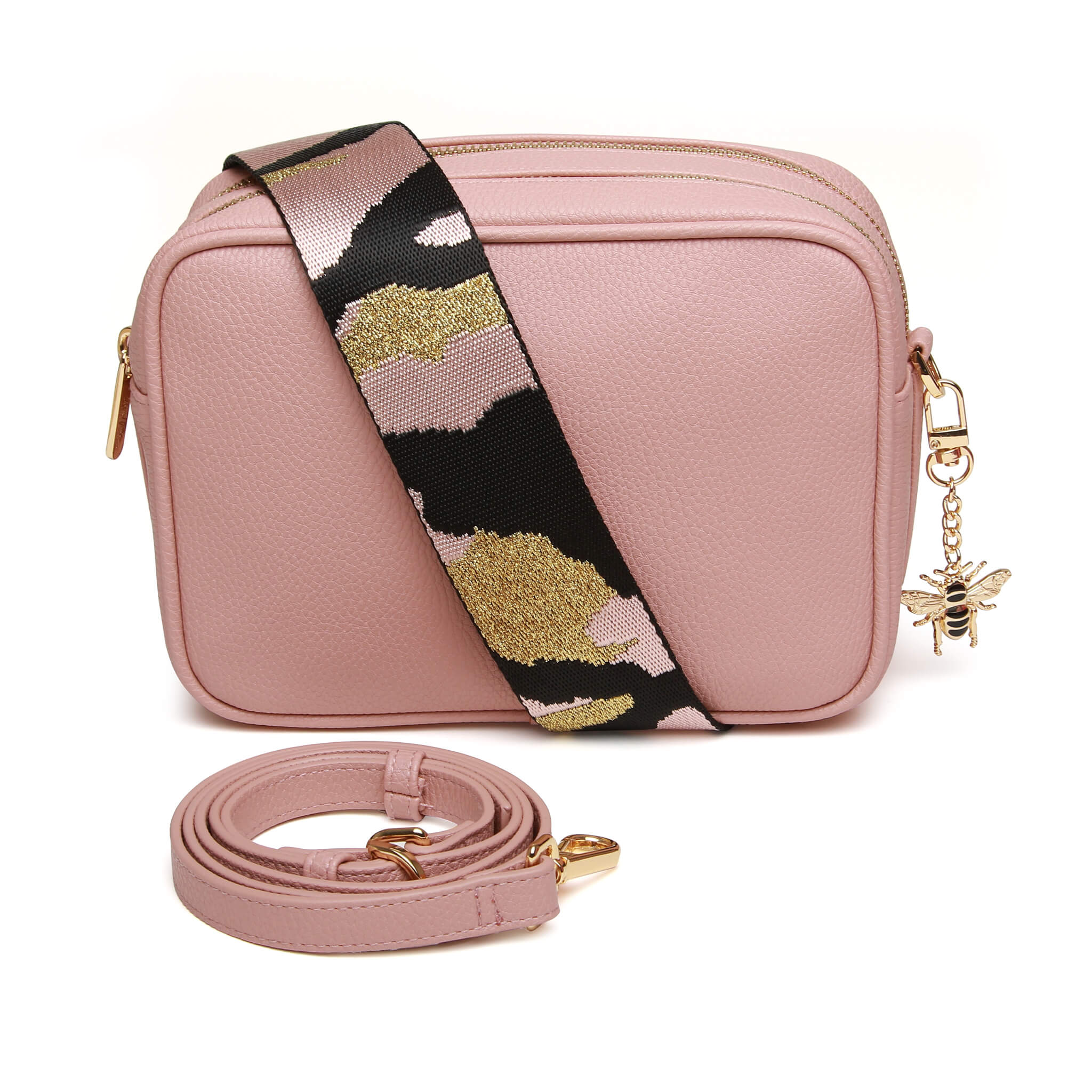 Soho Camera Cross Body Bag In Pink