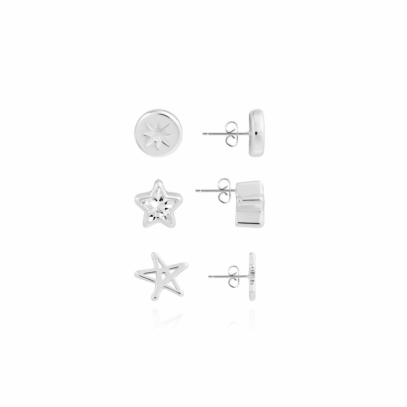 Occasion Earring Box | Super Sister | Silver | Set Of 3 Earrings