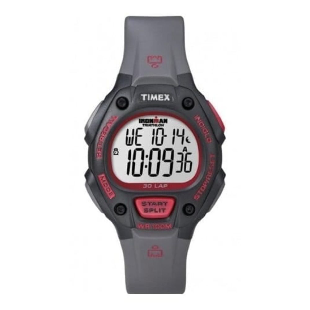Ironman 30lap Memory & Chronograph Black & Red Digital Watch