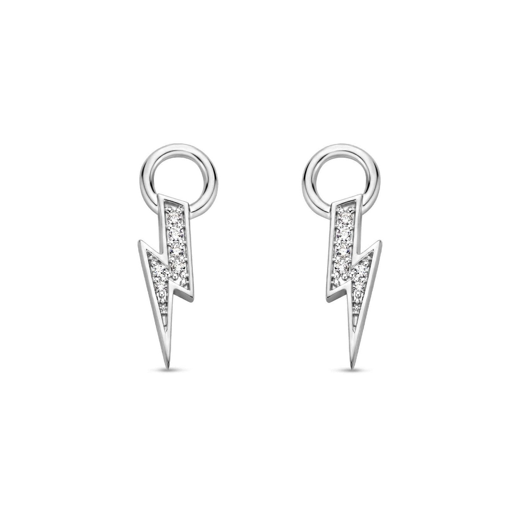 Bolt Shape CZ Ear Charm