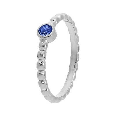 Ring Matino Deluxe (S/P) With Sapphire