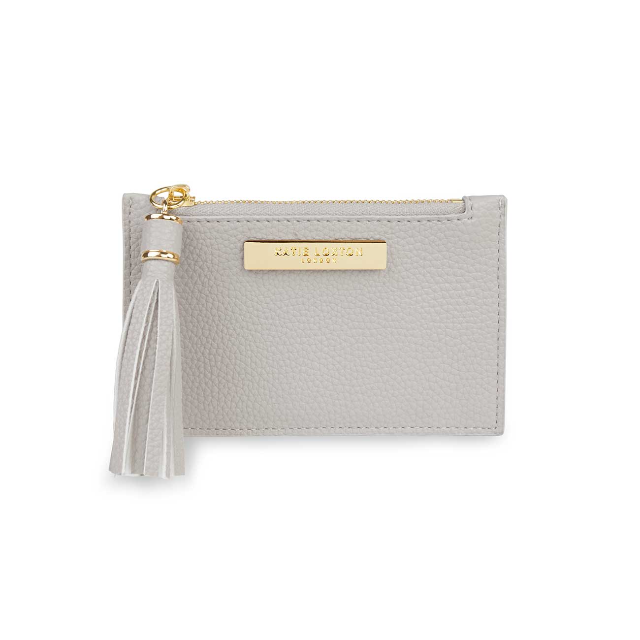 Tassel Card Holder | Stone | 8.5 x 13.5cm