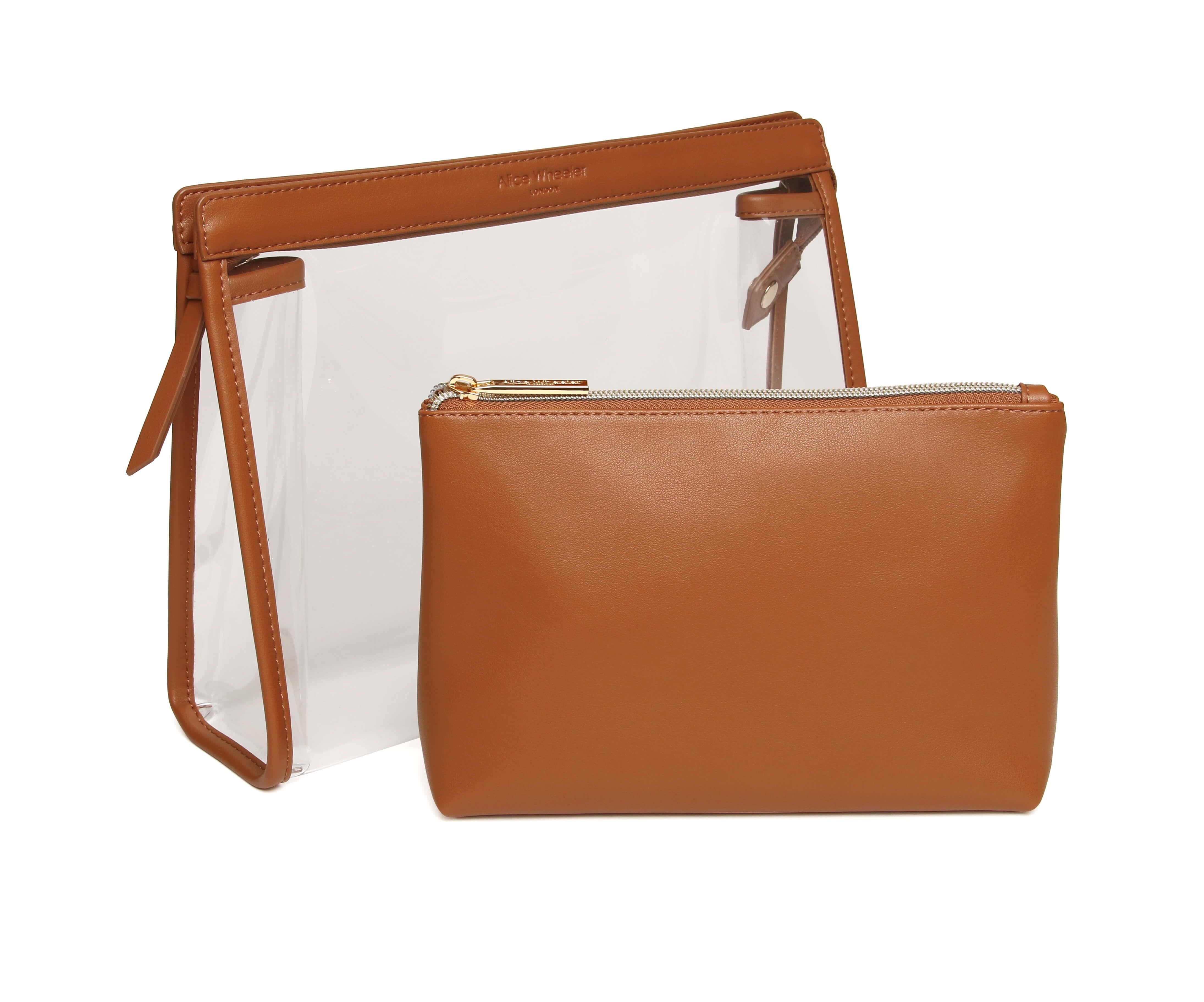 2pc Beauty Set In Tan