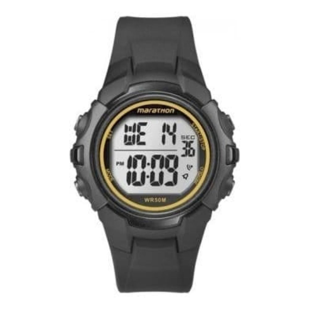 Black Marathon Wristwatch