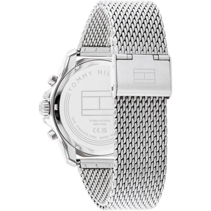 Jordan SS Black Chronograph Dial & MeshStrap Watch
