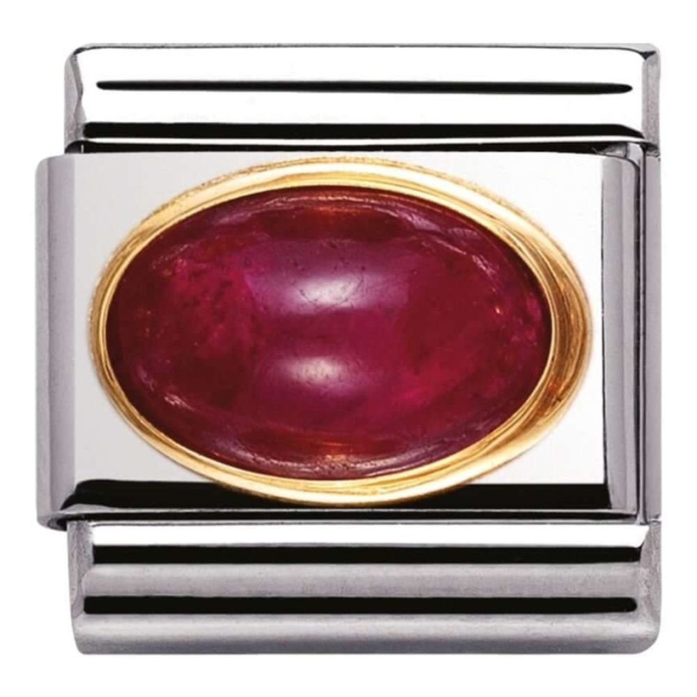 Classic Gold Set Ruby Link