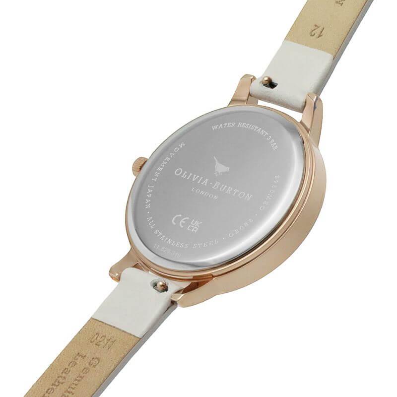 Classic Sparkle Bezel Demi Dial Blush & Rose Gold Ladies Watch