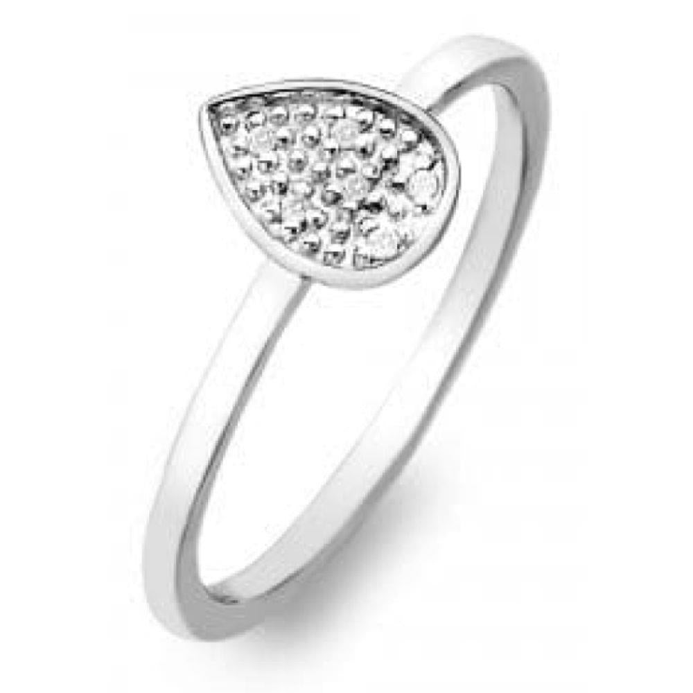 Stargazer Teardrop Ring
