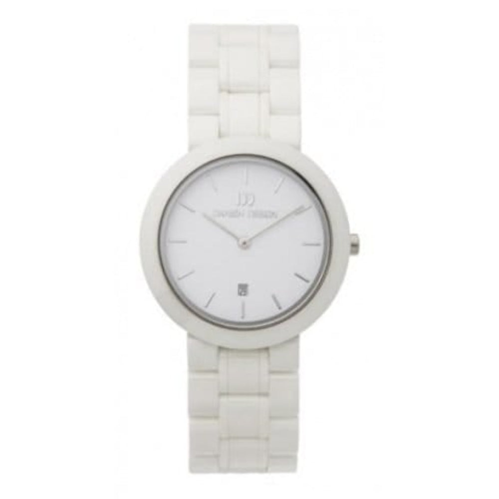 White Ceramic Ladies Wristwatch