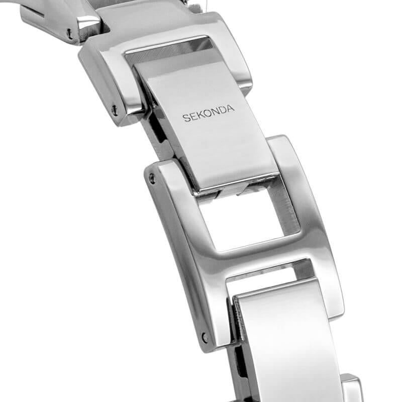Silver Rocks Swarovski Crystal Set Ladies Watch
