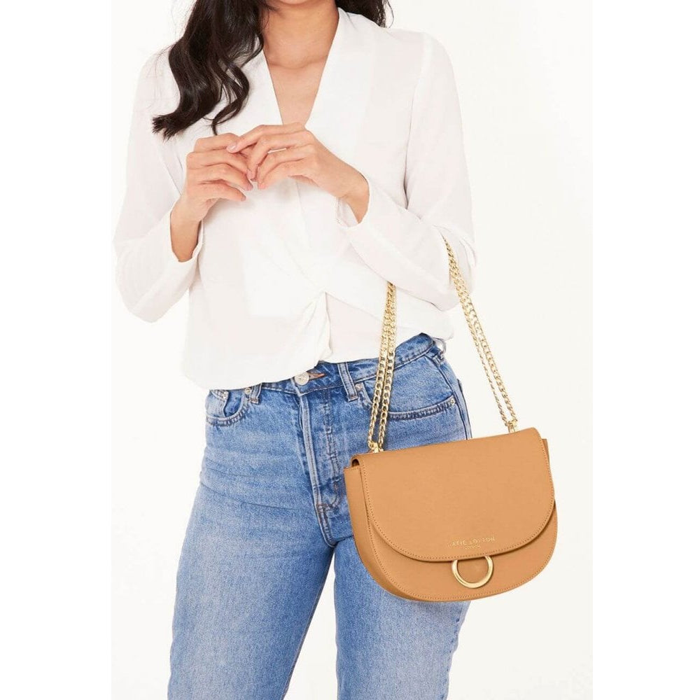 Lucia Saddle Bag | Taupe