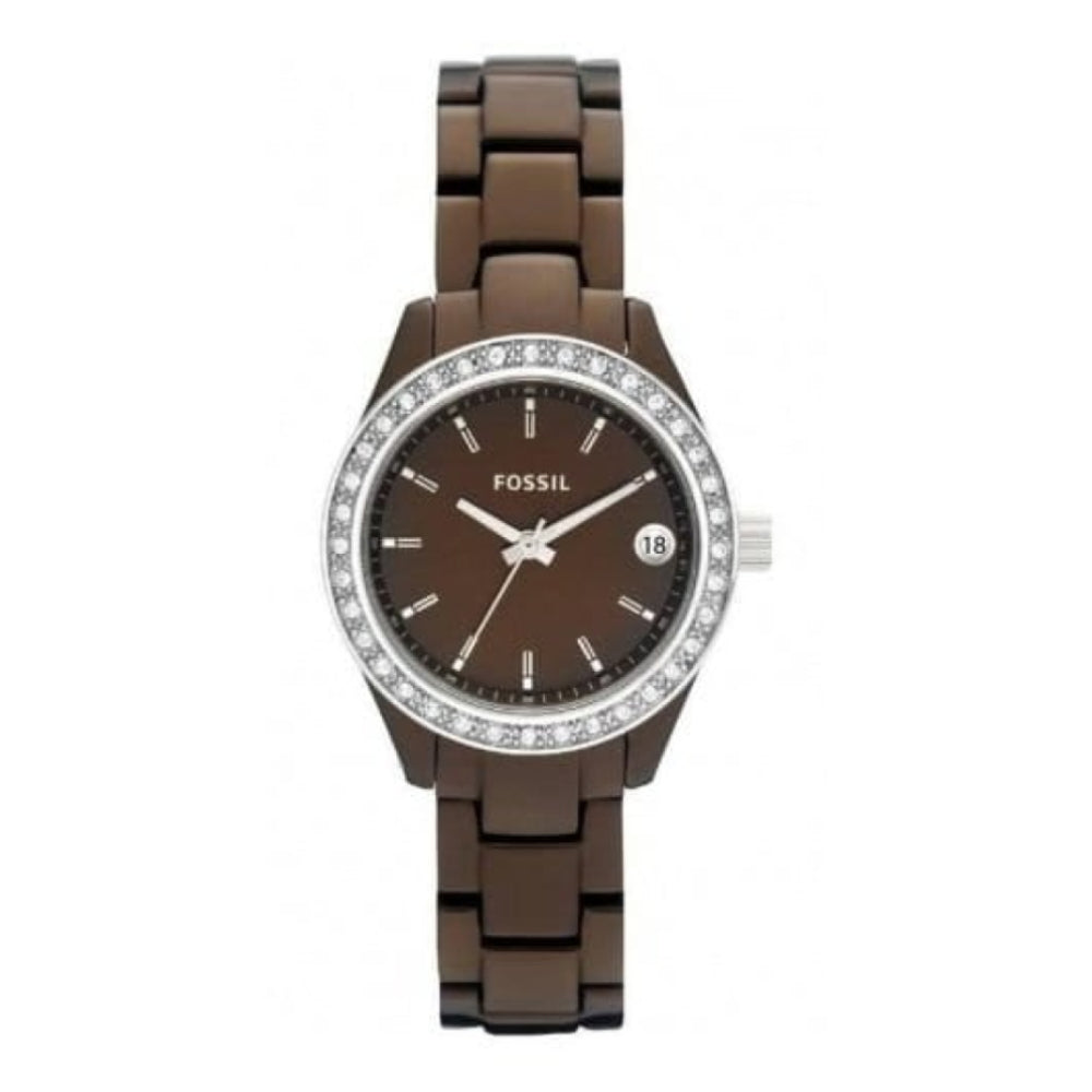 Ladies Stella Aluminium Chocolate Watch