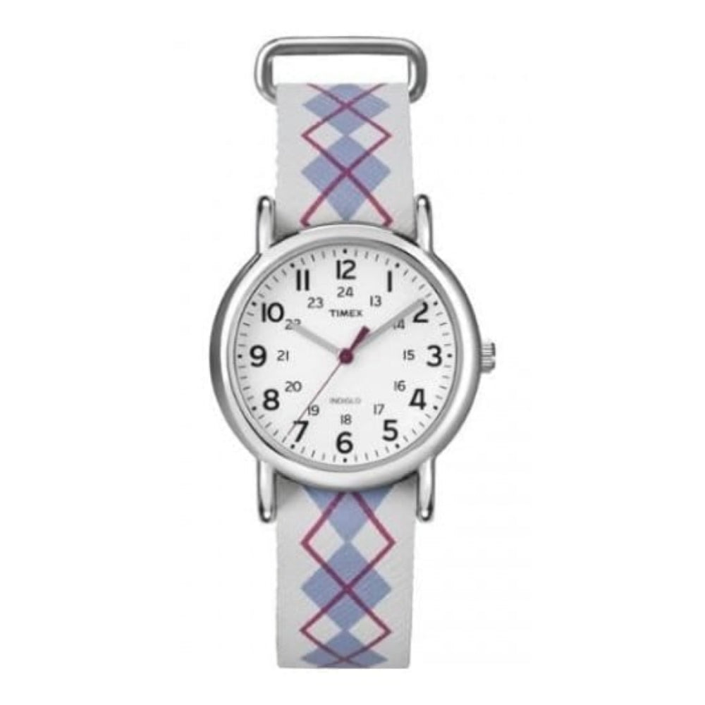 Ladies Weekender Pattern Leather Watch