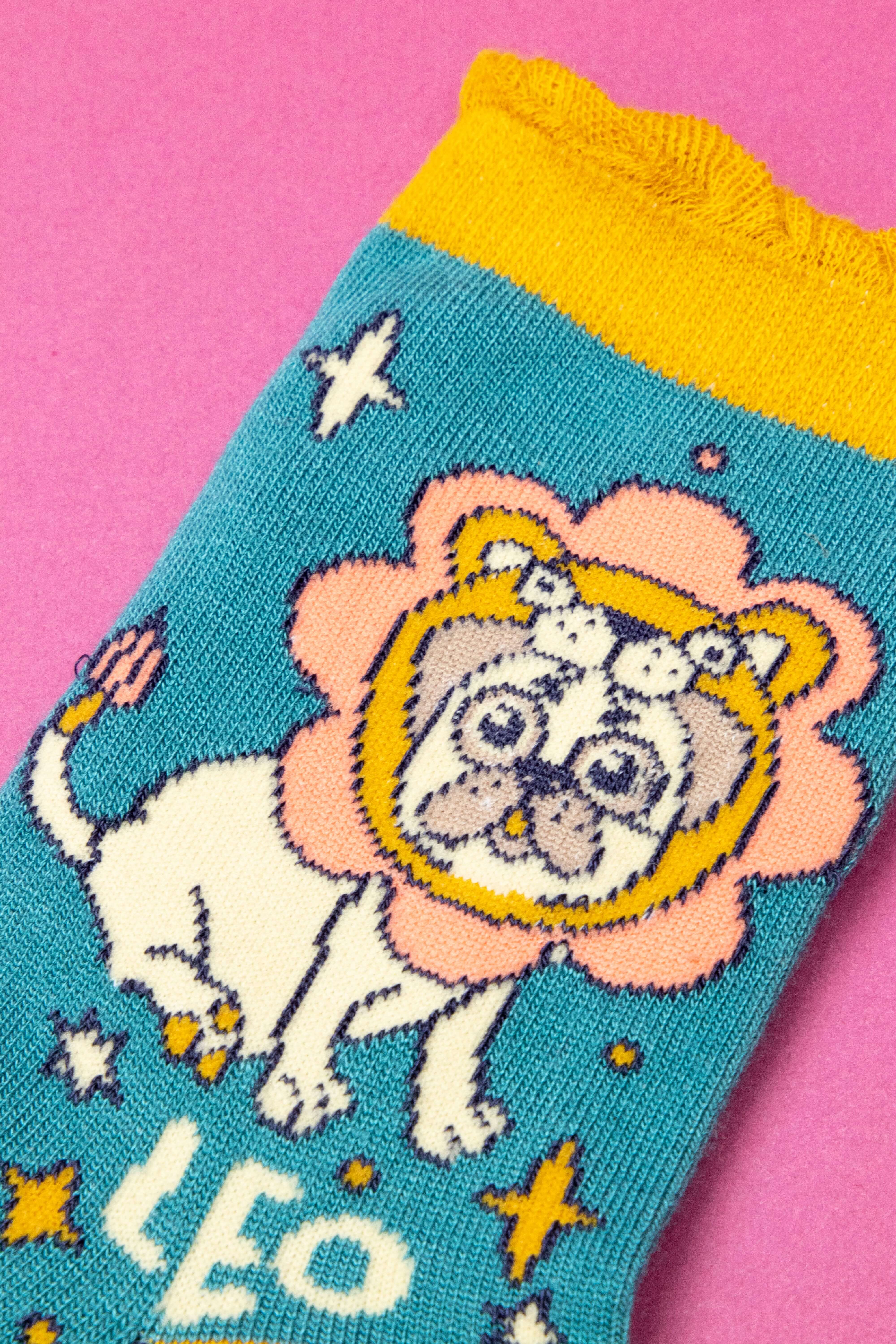 Zodiac Ankle Socks Leo(23rd July - 22nd Aug)