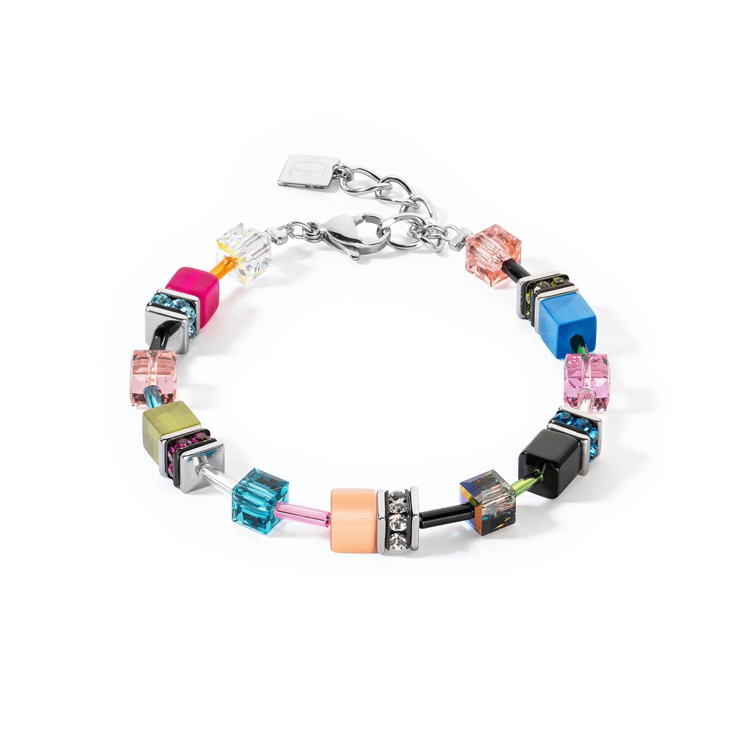 GeoCUBE Multicolour Fancy Bracelet