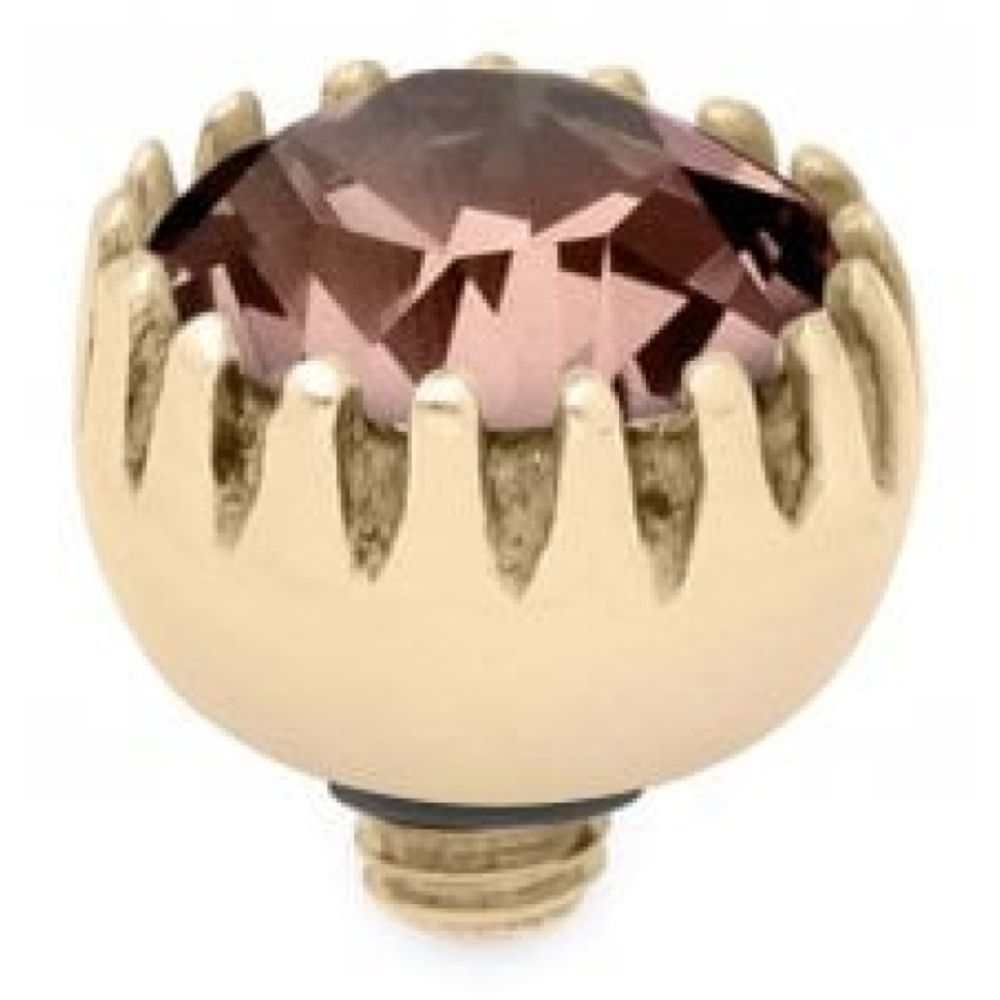 Vintage Rose Crystal Interchangeable Top London (G/P)