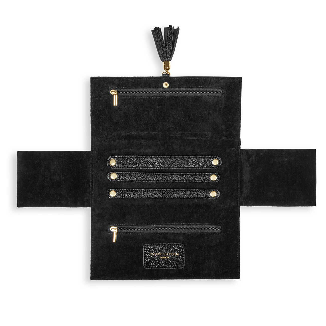 Tassel Jewellery Roll | Tres Chic | Black