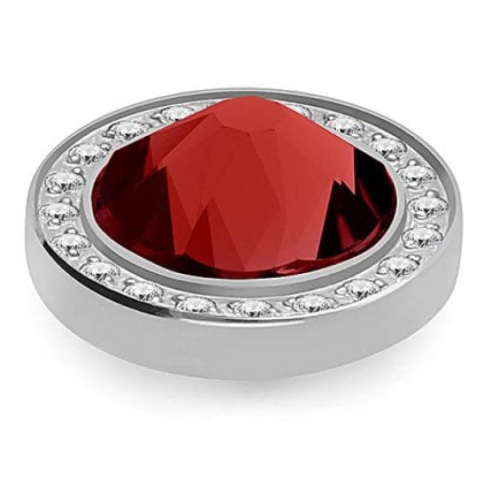 10.5mm Interchangeable Canino Deluxe Scarlet Crystal Top in S/P