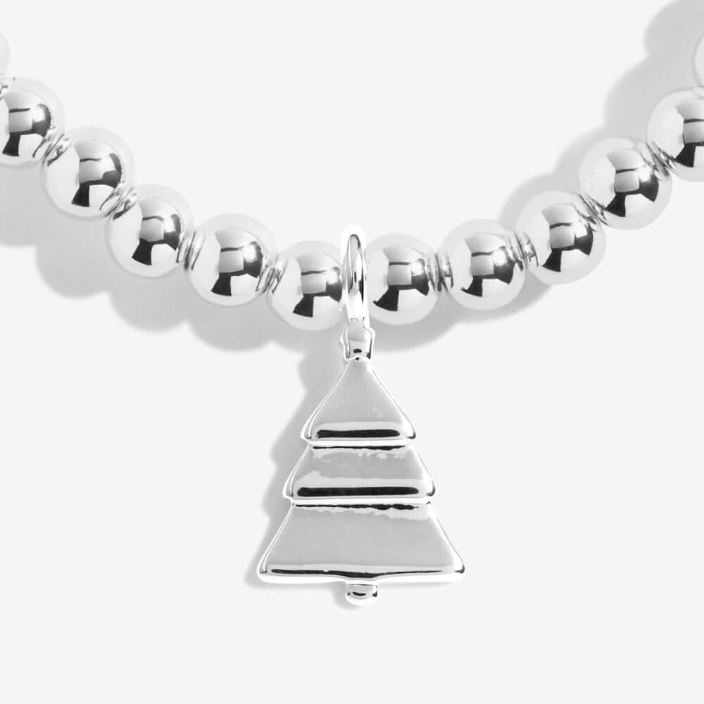 Christmas A Little | White Christmas | Silver | Bracelet | 17.5cm Stretch