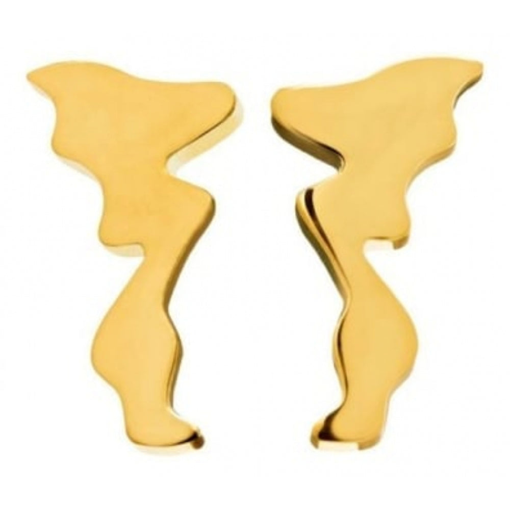 Northern Light Earrings Gold