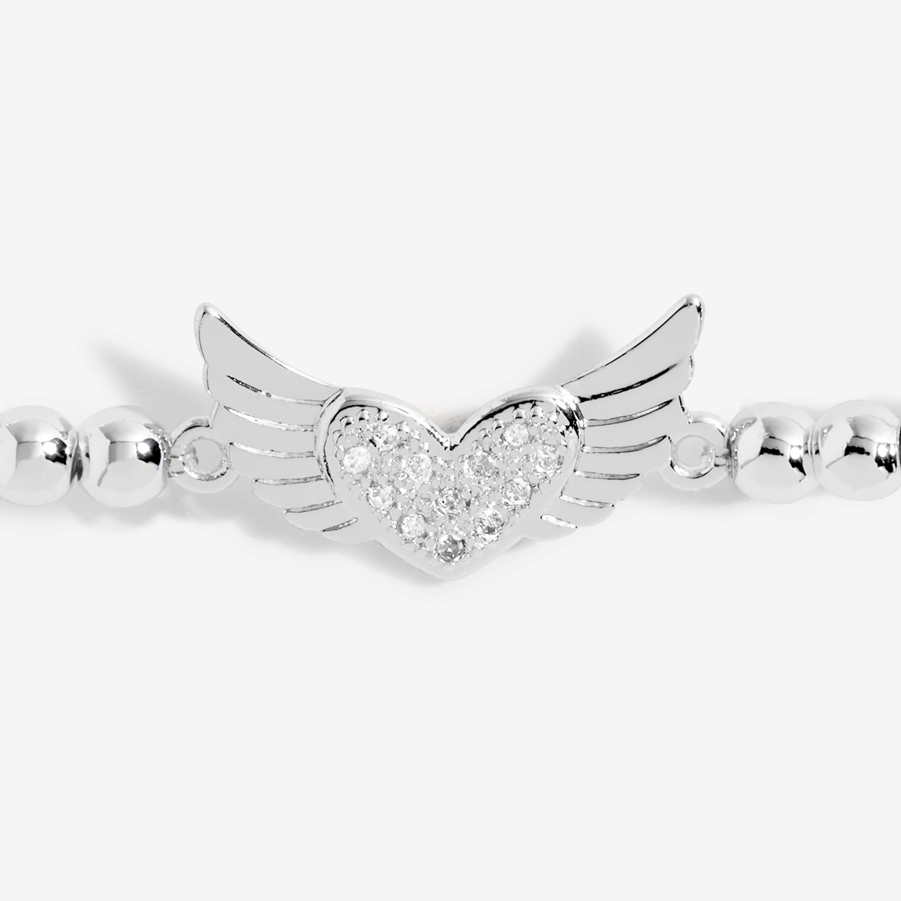 A Little | Wings To Fly | Silver | Bracelet | 17.5cm Stretch