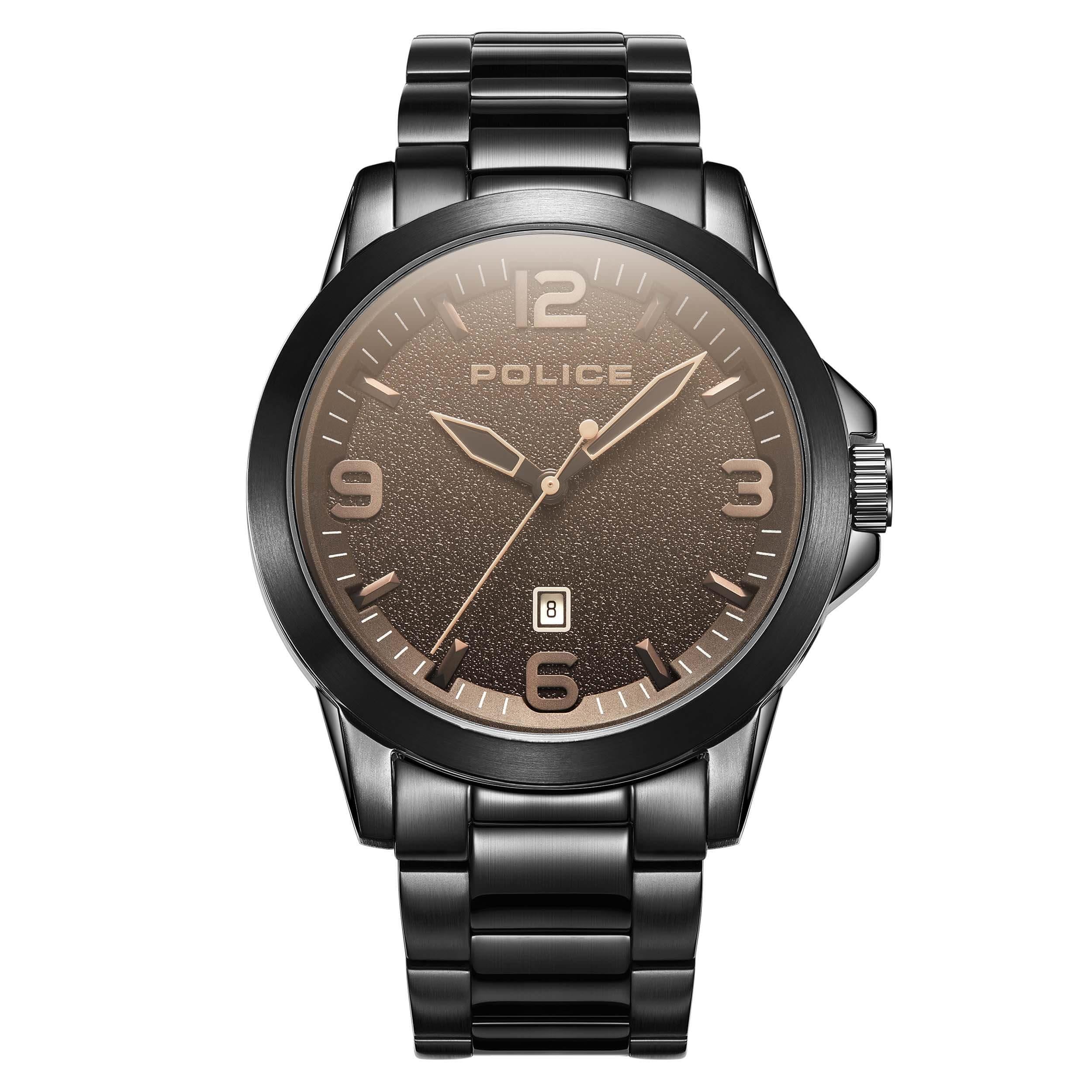 CLIFF Matt Black Bracelet Strap Watch