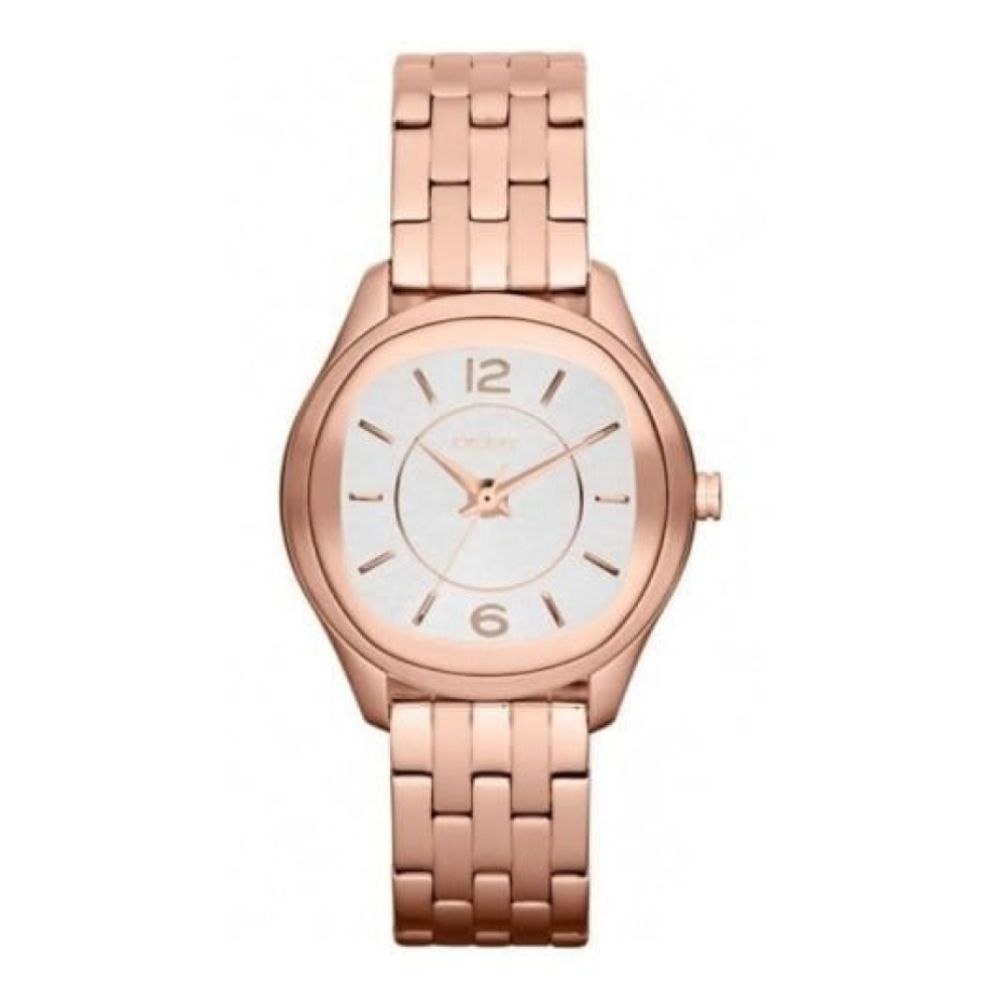 Ladies Rose Gold Ion Plated Bracelet Watch