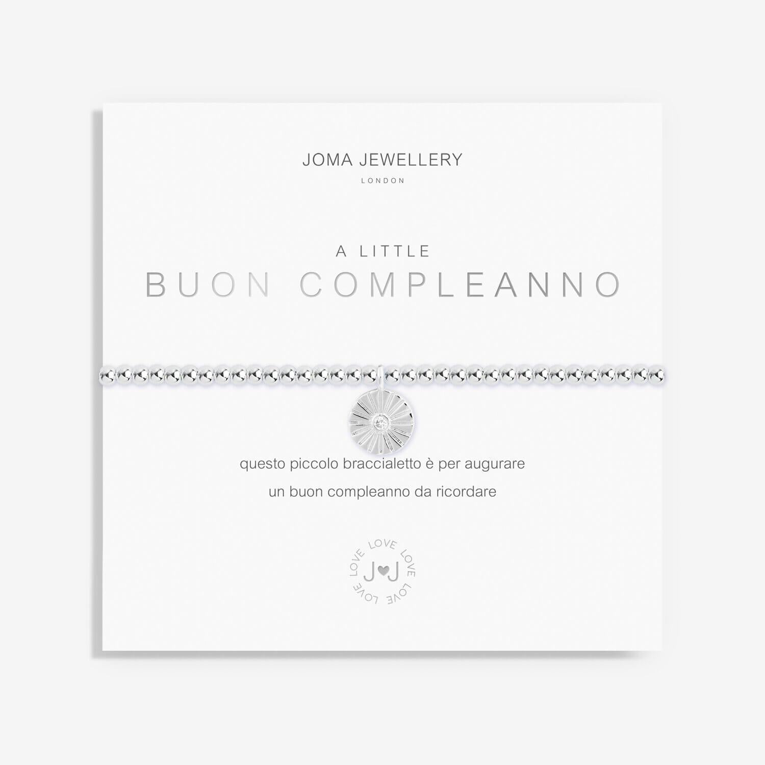 A Little 'Happy Birthday' Italian Bracelet