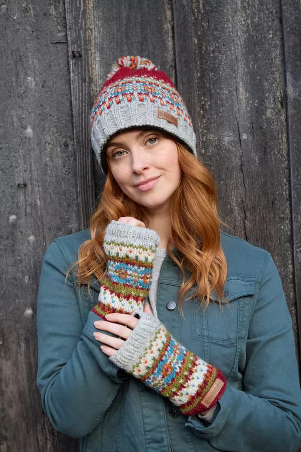 Iona Handwarmer Burgundy