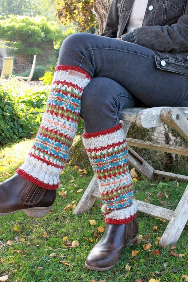 Iona Legwarmer Burgundy