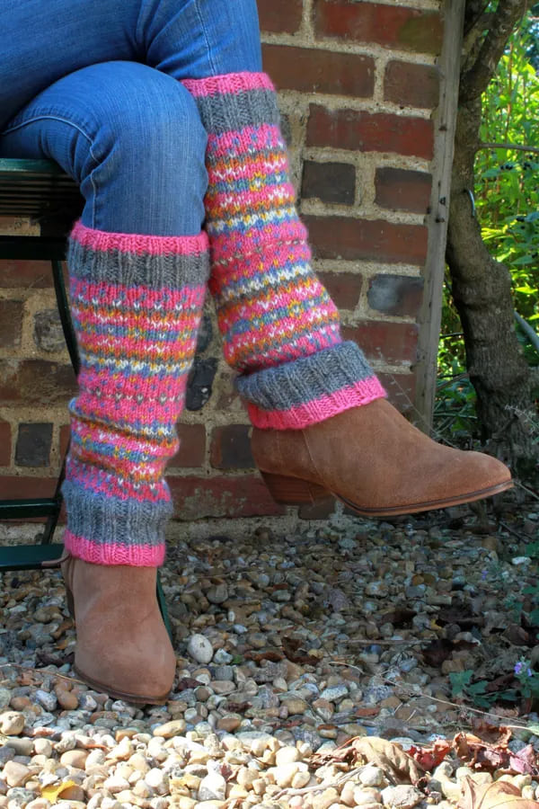 Iona Legwarmer Pink