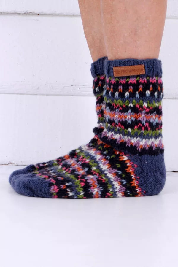 Iona Sofa Socks Denim