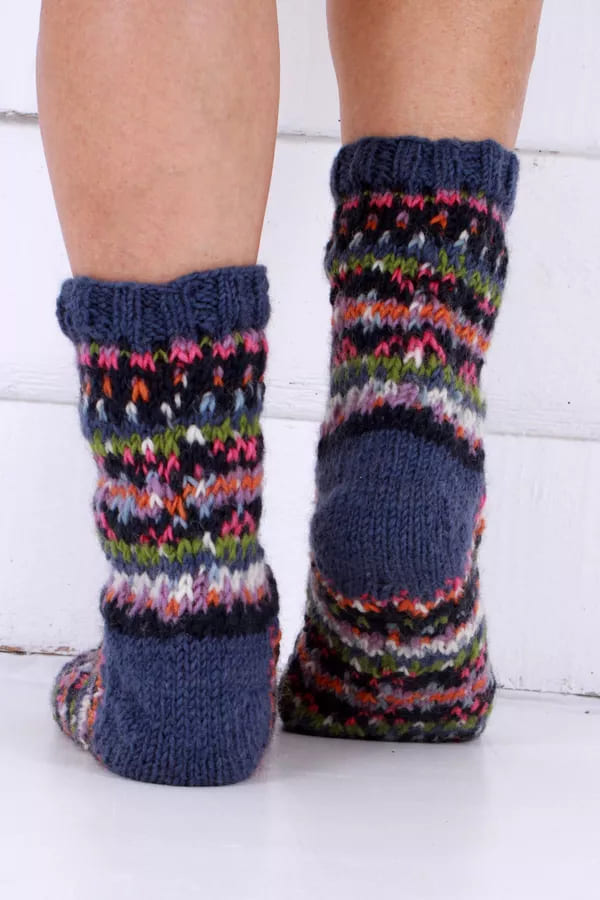 Iona Sofa Socks Denim