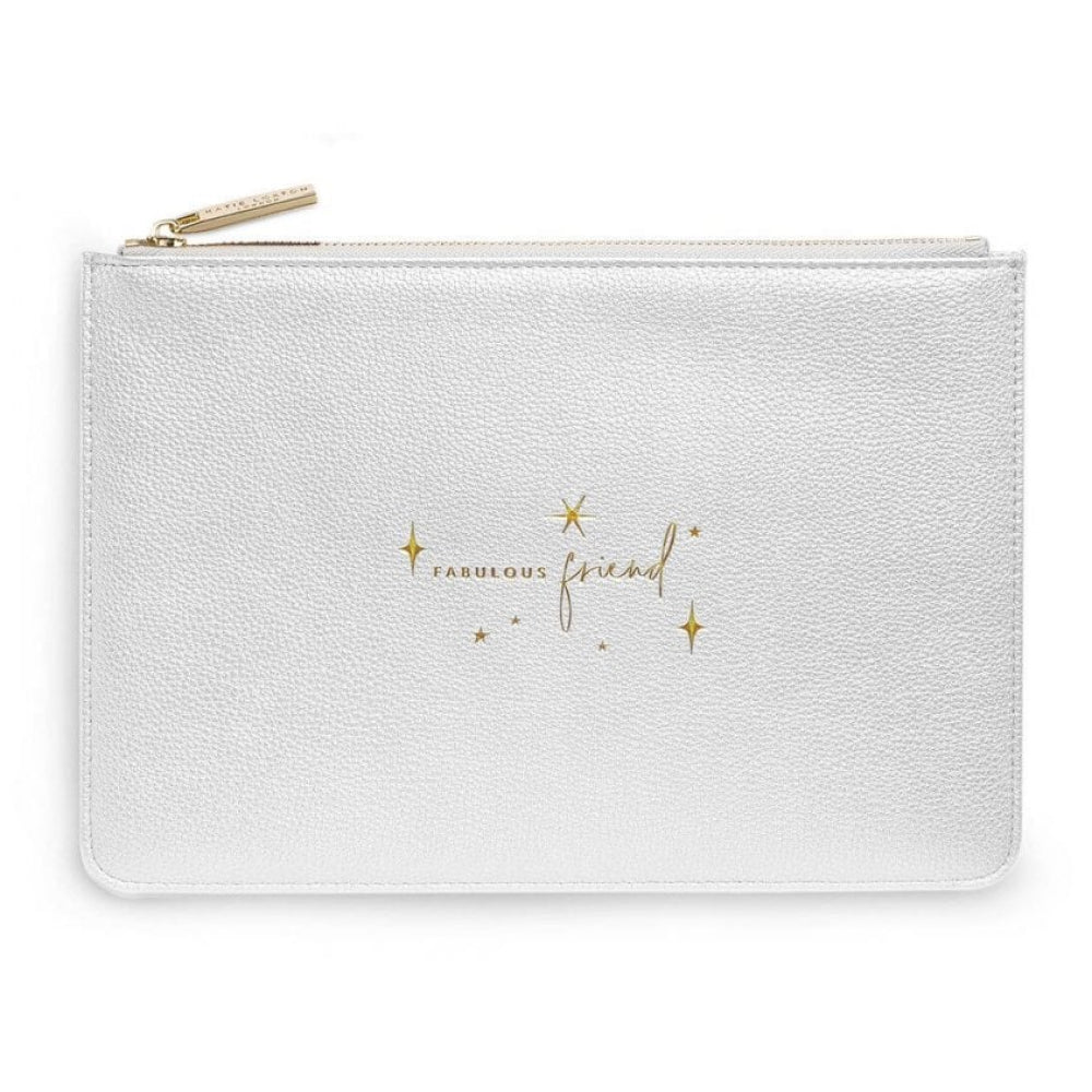 Perfect Pouch | Fabulous Friend | Metallic Silver