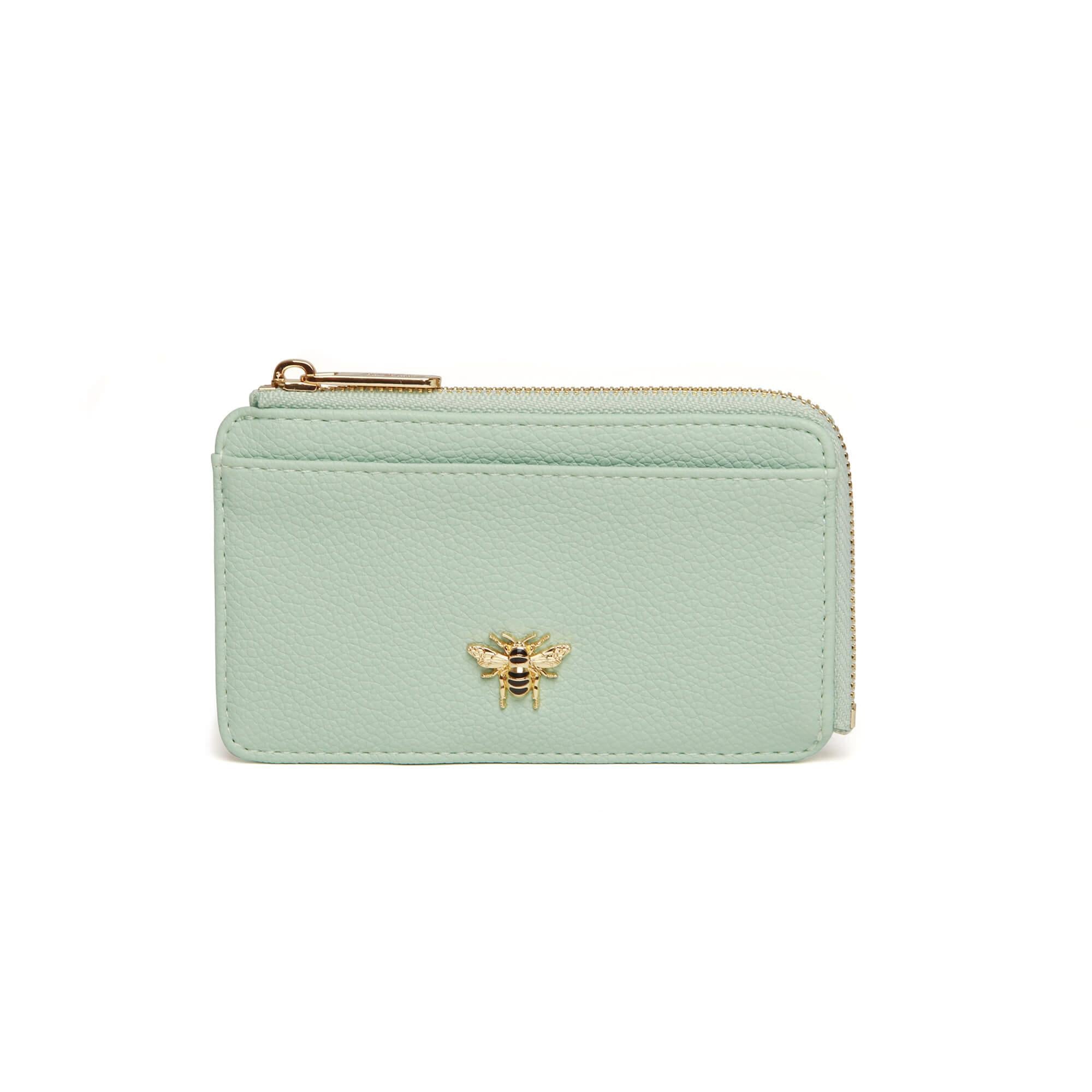 Bath Coin Purse In Pastel Mint