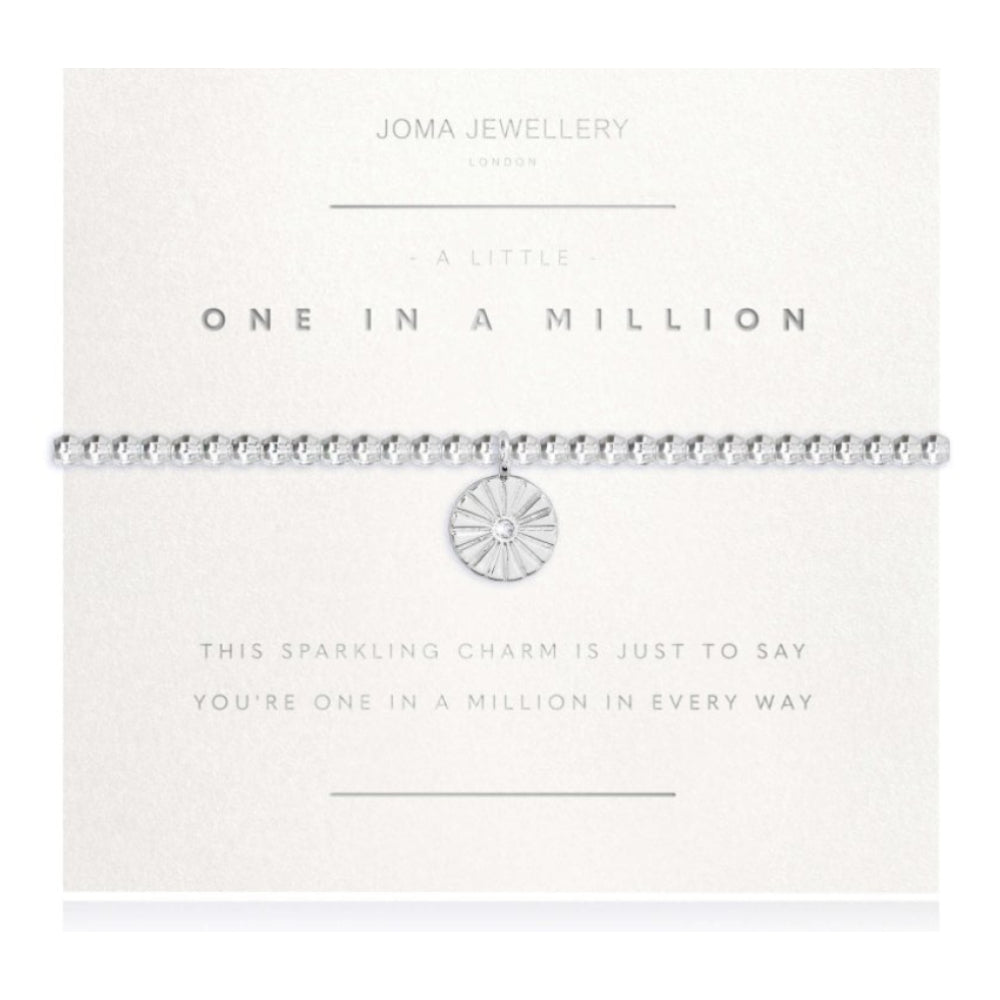 A Little | One In A Million | Bracelet (Facetted) | 17.5cm Stretch