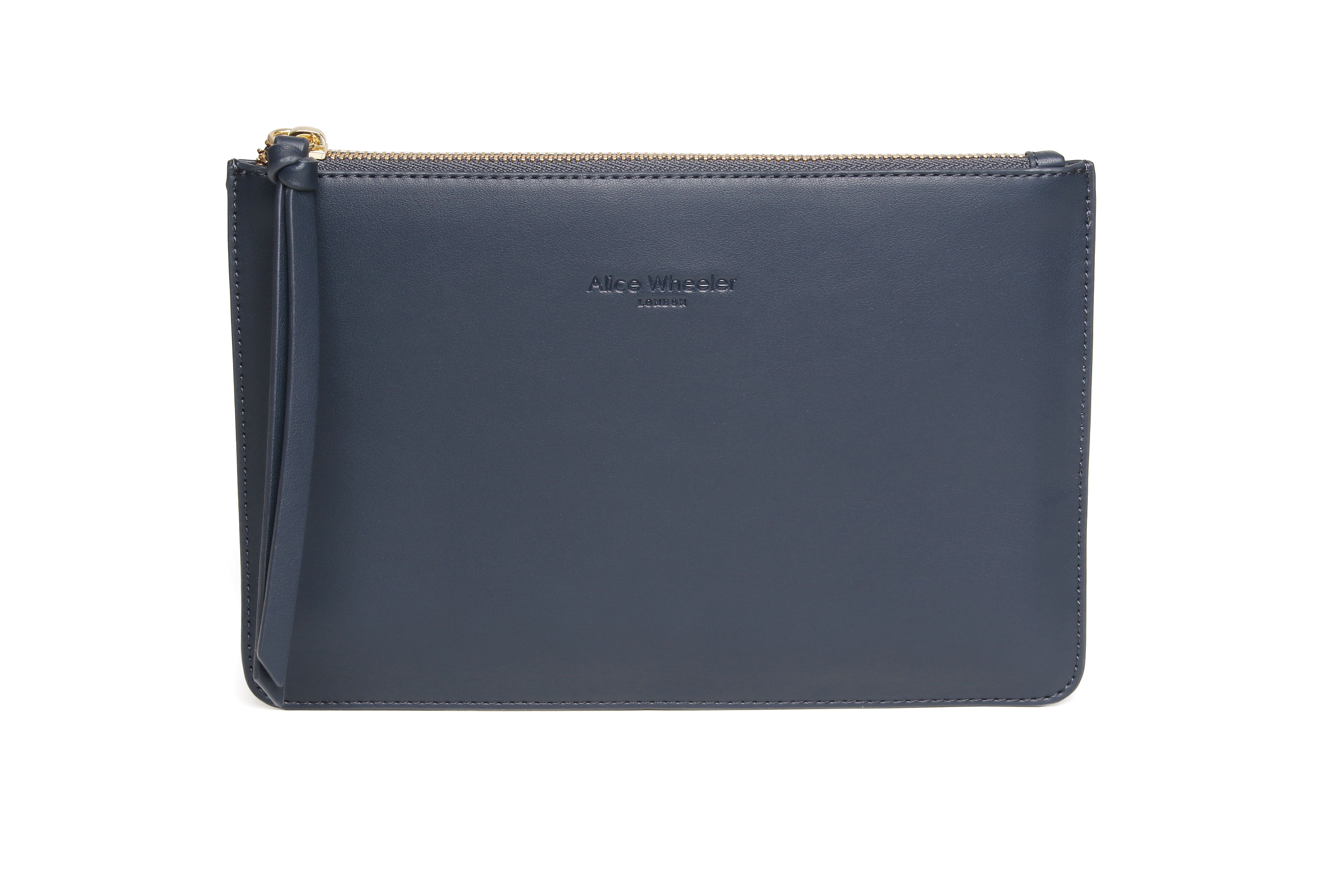 Paris Clutch/Pouch In Navy