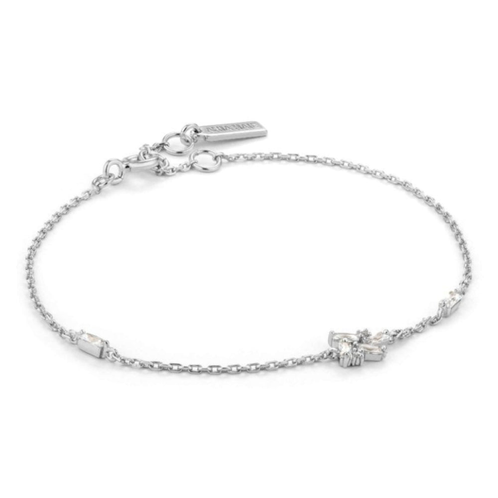 Cluster Bracelet Silver