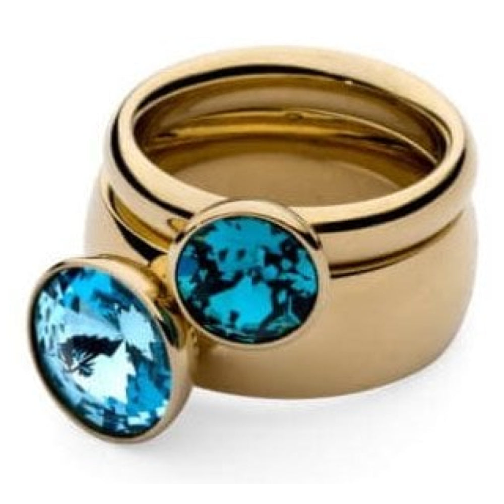 Famosa Gold Plated Broad Ring