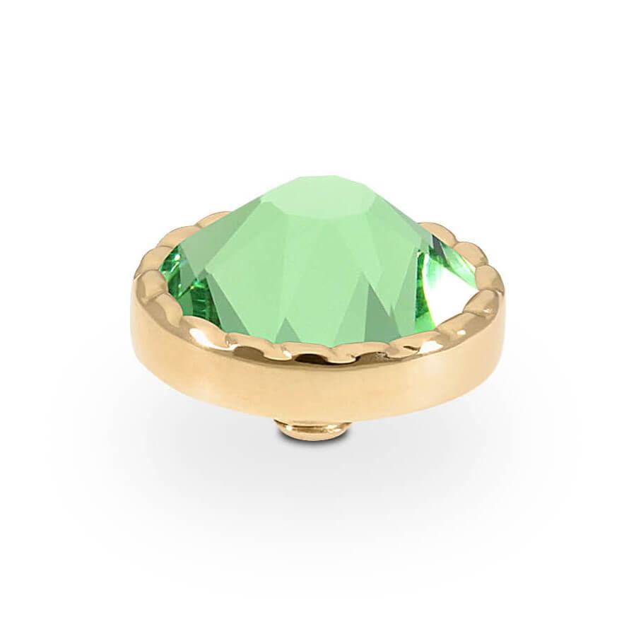 Bocconi Flat 9mm Peridot Top (G/P)