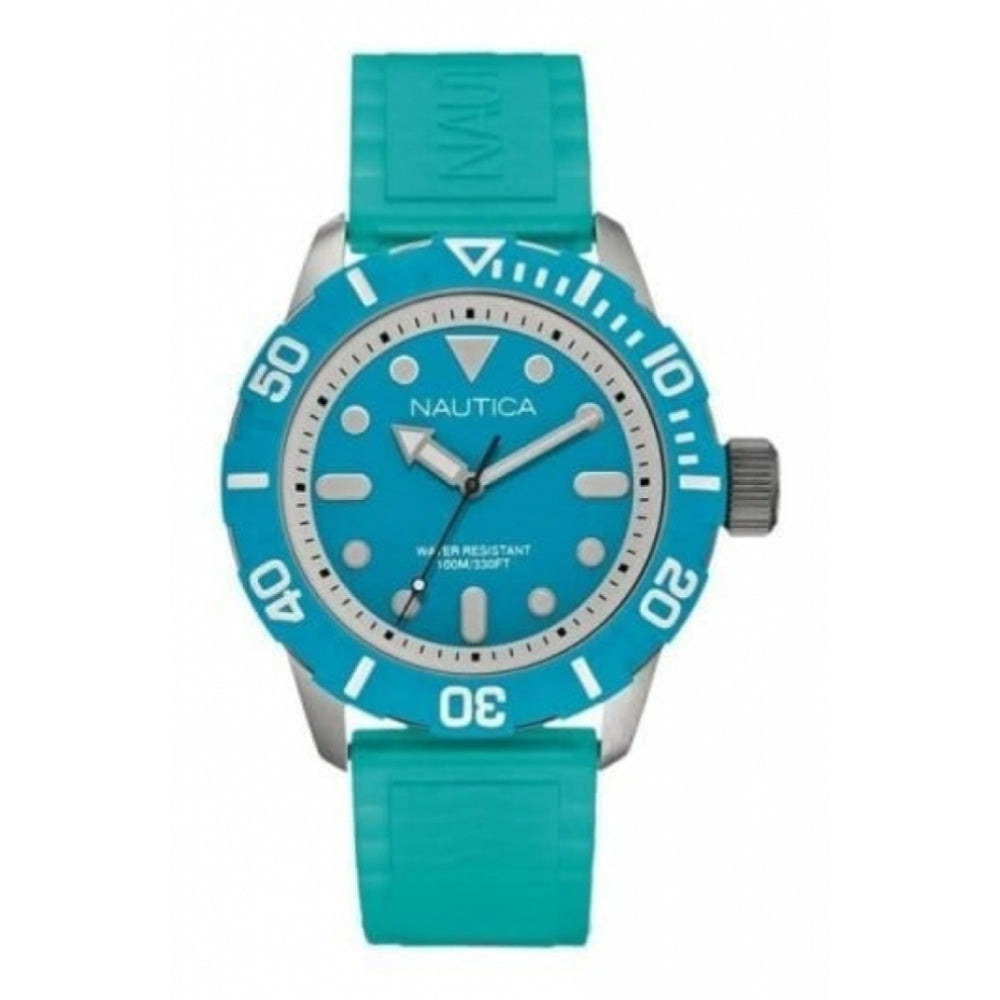 Unisex Light Blue NSR 100 Silicone Watch